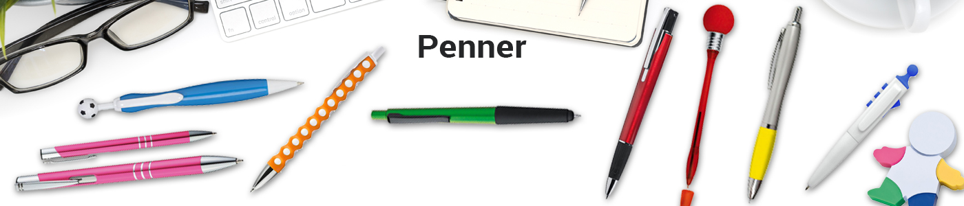 Har du en penn med logo?